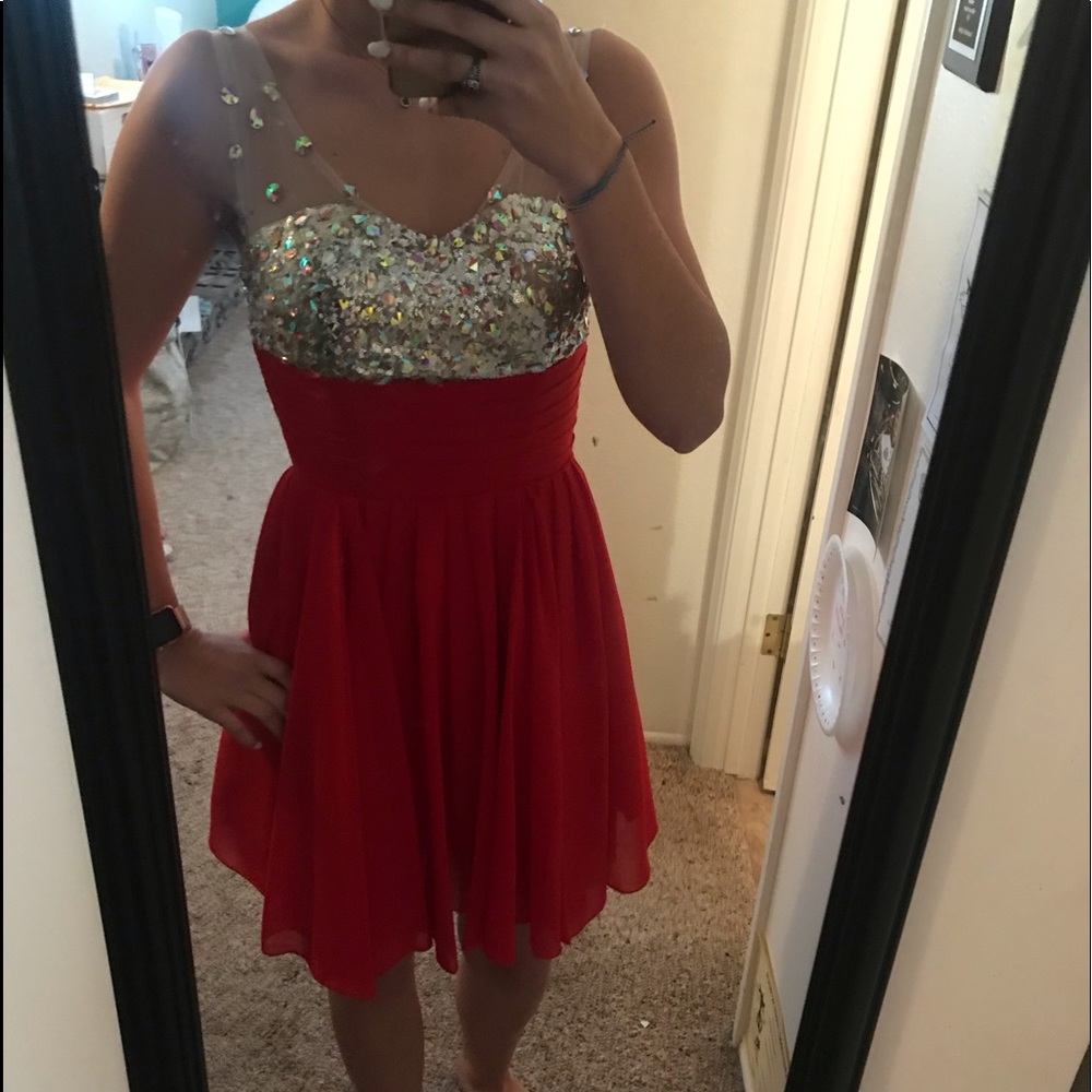 2018 short prom dress